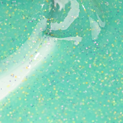 Esmalte Semipermanente INOCOS Efecto Lollipop Menta Glitter Colorido