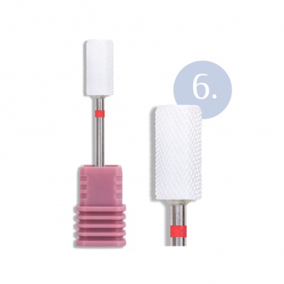 6 - Fraise Cylindrique INOCOS- Céramique | Grain fin