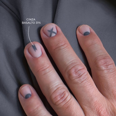 Esmalte Semipermanente INOCOS Cinza Basalto 31% 