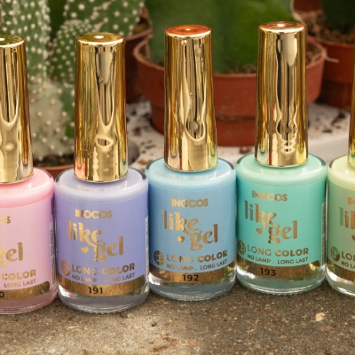 Like Gel INOCOS 192 Ciano Pastel    