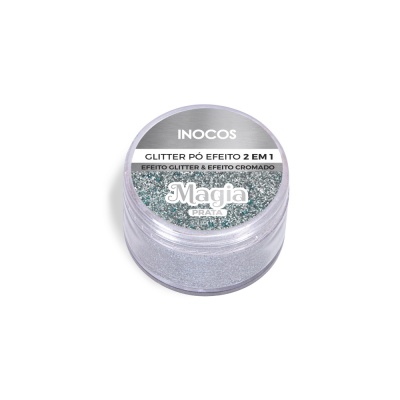 Glitter Effet Poudre 2 dans 1 INOCOS Magia Prata Glitter Effet Poudre 2 dans 1 INOCOS Magia Prata