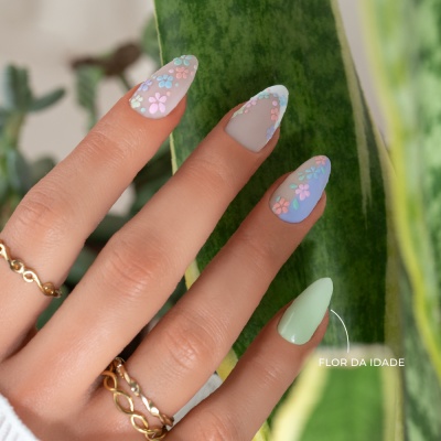 Verniz Gel INOCOS Flor da Idade