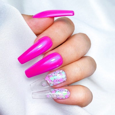 Glitter Fantasia INOCOS Roxo E Azul