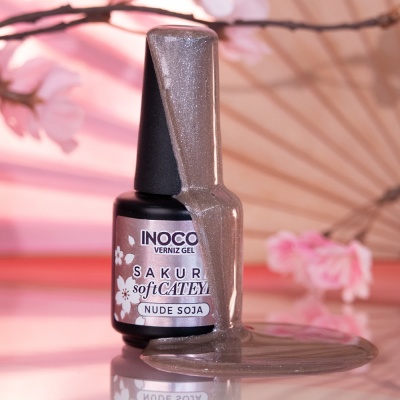 Verniz Gel INOCOS Cateye Nude Soja