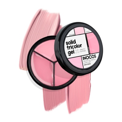 Solid Tricolor Gel INOCOS 05 Pretty in Pink Solid Tricolor Gel INOCOS 05 Pretty in Pink