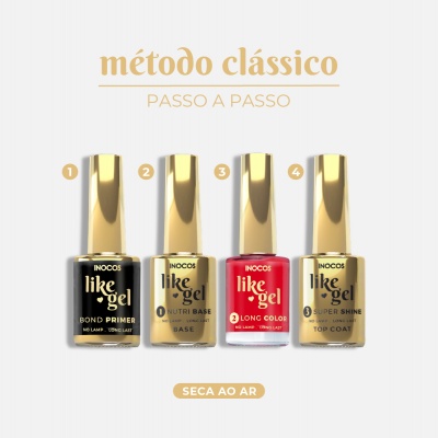 Like Gel INOCOS 120 Fire Red Like Gel INOCOS 120 Fire Red