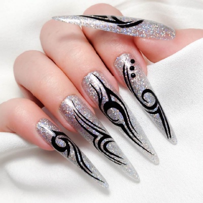 Gel Polish INOCOS Maria Estrela Prata Holográfico