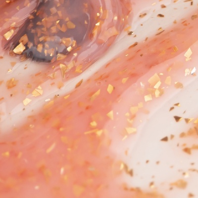 Potal Flake INOCOS Damasco Leitoso com Flocos Ouro