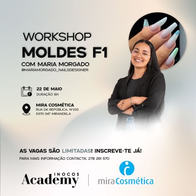 Workshop INOCOS - Mira Cosmética | 22 mai