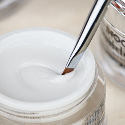 Builder Gel INOCOS Branco Ponta de viscosidad media 30g