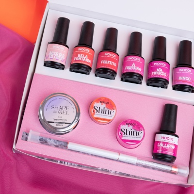 Box Verniz Gel Acertar em Cheio INOCOS