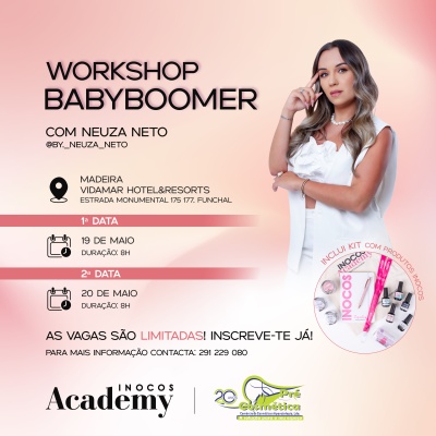 Workshop INOCOS – Pré Cosmética | 19 e 20 mai