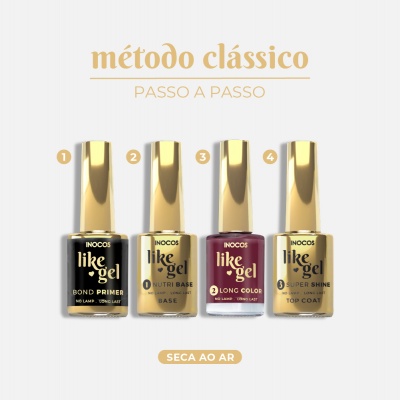 Like Gel INOCOS 126 Bordeaux red Like Gel INOCOS 126 Bordeaux red