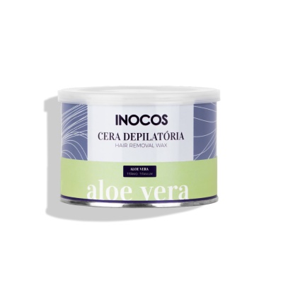 Depilatory wax INOCOS Titanium and Aloe Vera 400ml