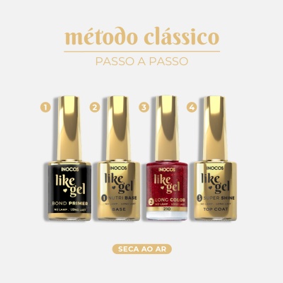 Like Gel INOCOS 210 Rosso cristallizzato Like Gel INOCOS 210 Rosso cristallizzato