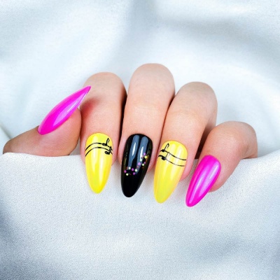 Gel Polish INOCOS Amarelo Rock Gel Polish INOCOS Amarelo Rock