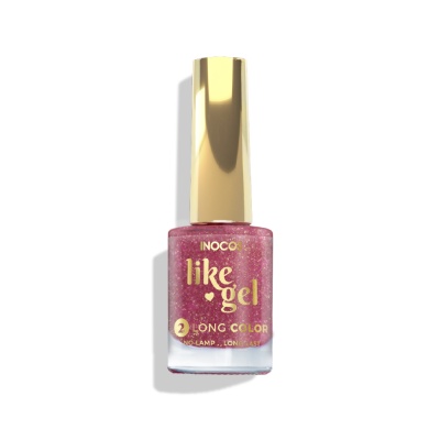 Like Gel INOCOS 181 Glitter Nude Intenso