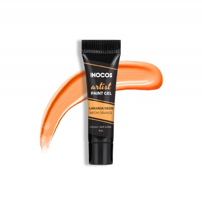 Paint Gel INOCOS Orange Néon Paint Gel INOCOS Orange Néon