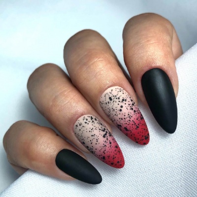 Top Coat INOCOS Matt Black Dalmatian