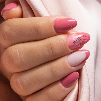 Solid Tricolor Gel INOCOS 03 Pink Nudes