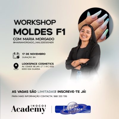 Workshop INOCOS – LookSpace Cosmetics | 17 novembre Workshop INOCOS – LookSpace Cosmetics | 17 novembre