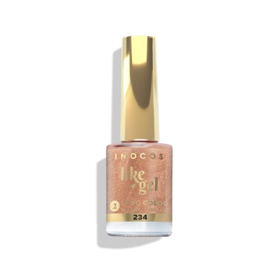 Like Gel INOCOS 234 Nude Caramelho Cintilante