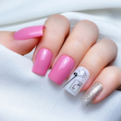 Solid Tricolor Gel INOCOS 02 White Fantasy Solid Tricolor Gel INOCOS 02 White Fantasy