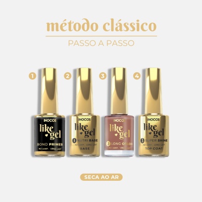 Like Gel INOCOS 161 Castanho Macadâmia Like Gel INOCOS 161 Castanho Macadâmia