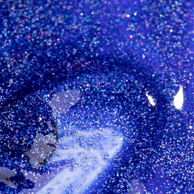 Verniz Gel INOCOS Azul Glitter Jazz