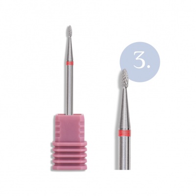 3 - Fraise Mini INOCOS - Carbone | Grain fin