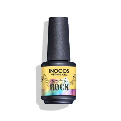 Gel Polish INOCOS Amarelo Rock Gel Polish INOCOS Amarelo Rock