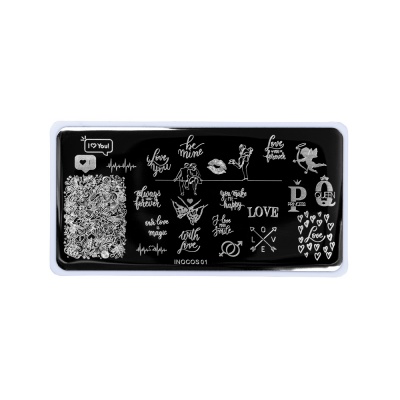 Piastra per stamping INOCOS 01 Love