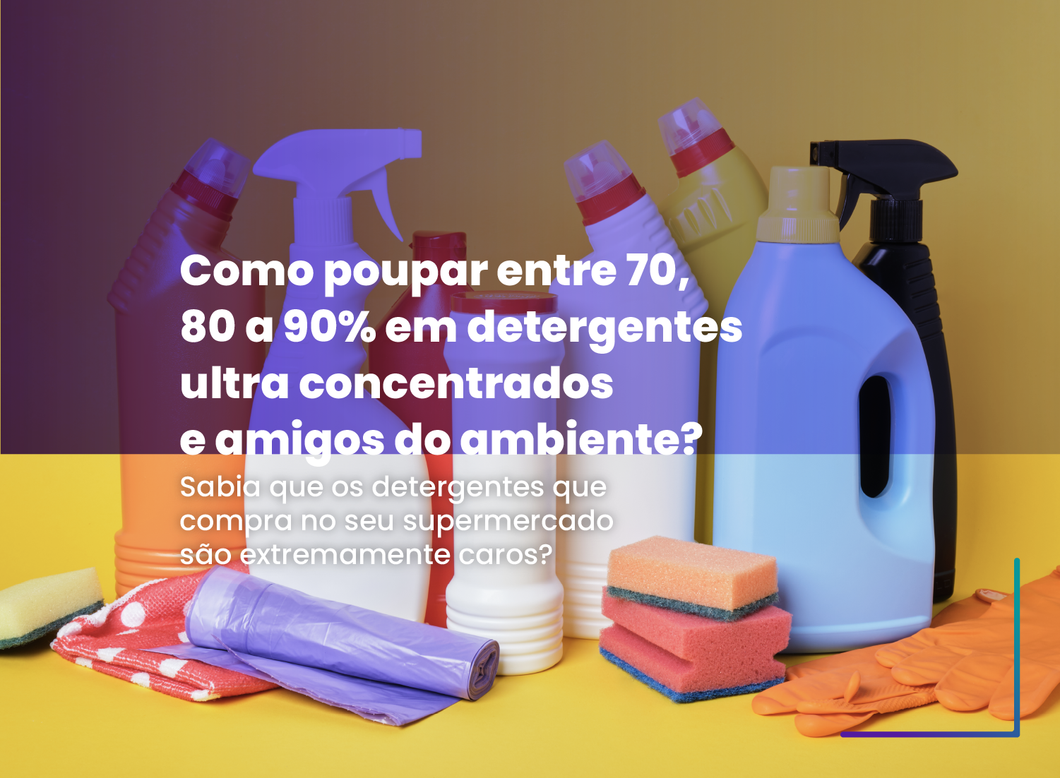 Como poupar entre 70, 80 a 90% em detergentes ultra concentrados e amigos do ambiente? Como poupar entre 70, 80 a 90% em detergentes ultra concentrados e amigos do ambiente?