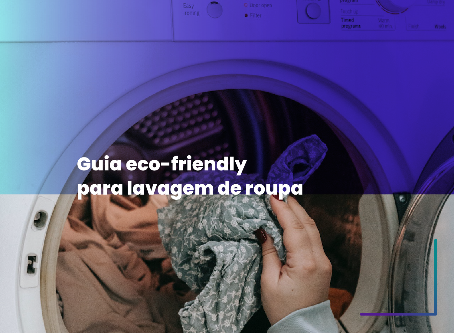 Guia eco-friendly para lavagem de roupa Guia eco-friendly para lavagem de roupa