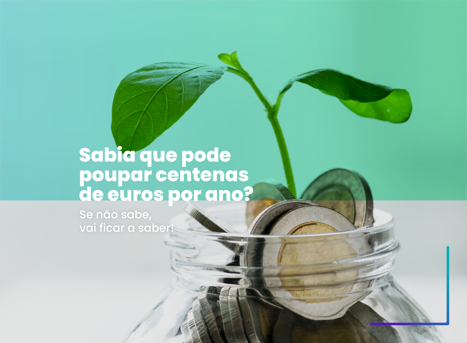 Sabia que pode poupar centenas de euros por ano? Sabia que pode poupar centenas de euros por ano?