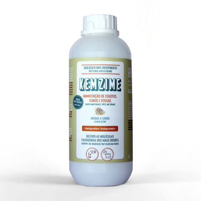 Biológico anti entupimento de esgotos - KEMZIME