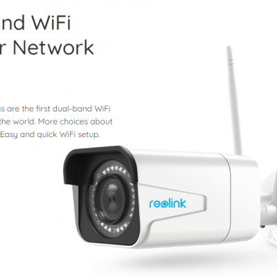 Reolink RLC-511W - 5 MP - Câmera Wifi 2.4 GHz/5GHz com Zoom 4X