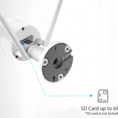 Reolink RLC-410W-4MP - Câmera Wifi 2.4 GHz/5GHz