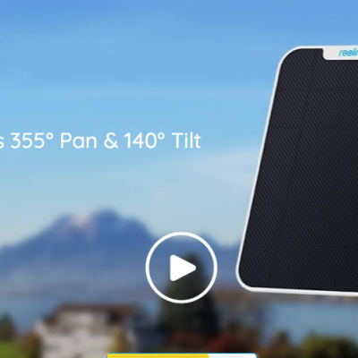 Reolink GO-PT  - Câmera IP 1080p ligada à rede 4G/3G. Faz PAN & TILT