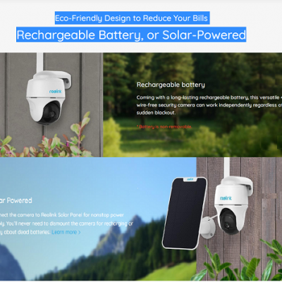 Reolink GO-PT  - Câmera IP 1080p ligada à rede 4G/3G. Faz PAN & TILT