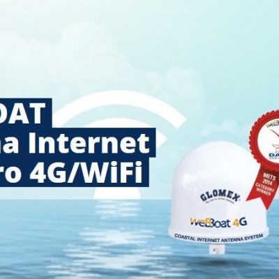 Router Maritimo  4G da empresa italiana Glomex