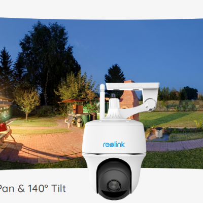 Reolinl Argus PT _Camera de vigilância 100% sem fios com painel solar