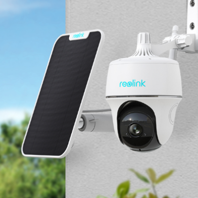 Reolinl Argus PT _Camera de vigilância 100% sem fios com painel solar
