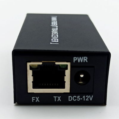 Mini conversor Fibra Optica para UTP Gigabit