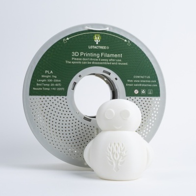 PLA Warm White - Diâmetro 1,75mm Bobine 1kg - Lotactree