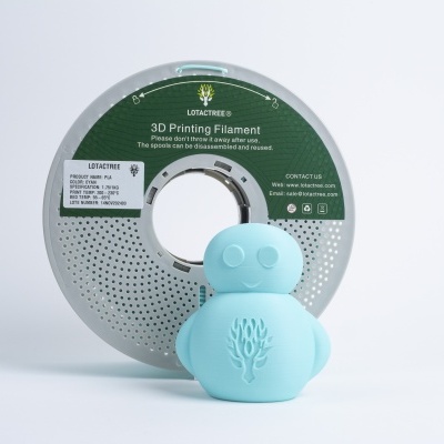 PLA Cyan - Diâmetro 1,75mm Bobine 1kg - Lotactree