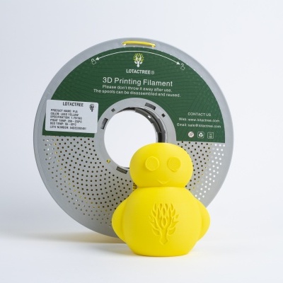 PLA Lego Yellow - Diâmetro 1,75mm Bobine 1kg - Lotactree