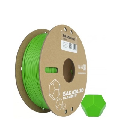 PLA GO&PRINT VERDE Diâmetro 1,75mm Bobine 1kg - Sakata 3D
