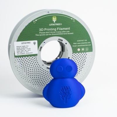 PLA Klein Blue - Diâmetro 1,75mm Bobine 1kg - Lotactree