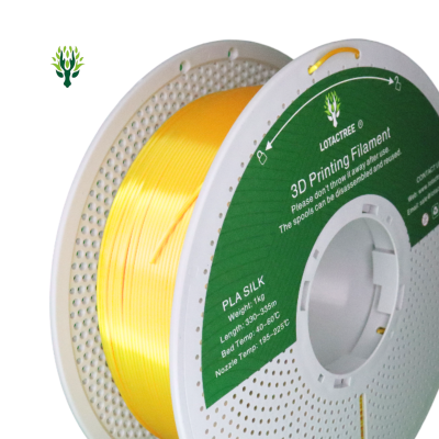 PLA SILK Gold - Diâmetro 1,75mm Bobine 1kg - Lotactree